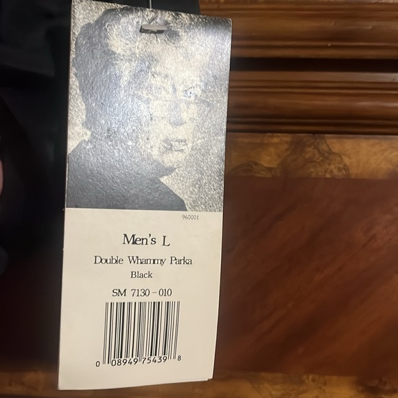 Columbia Double Whammy Men's Jacket - Size Large. Black and Grey - Picture 7 of 7